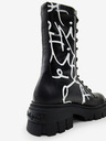 Desigual Base Stretch Lettering Tall boots